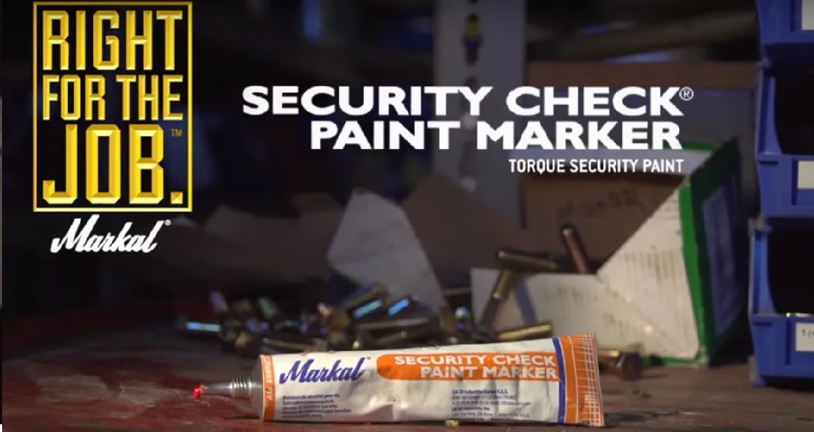 Security Check Paint Marker