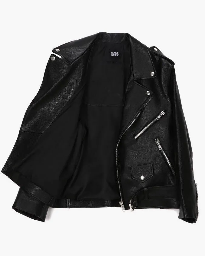 ULTIMATE LOOSE FIT LEATHER JACKET - 3 COLORS