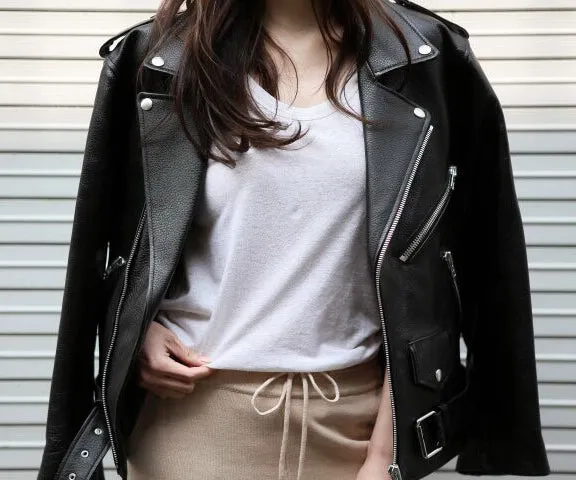 ULTIMATE LOOSE FIT LEATHER JACKET - 3 COLORS