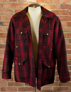 Vintage 50s Woolrich Buffalo Plaid Jacket 40 Large