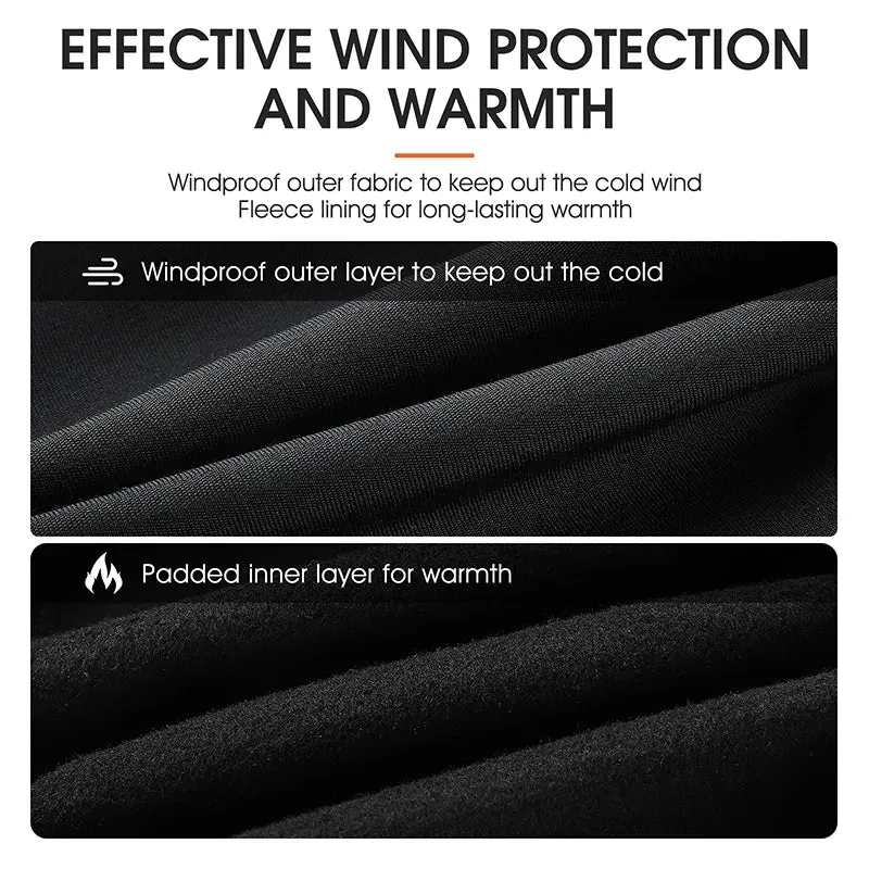 Winter Fleece Cycling Cap Hat Windproof Men Women Sport Scarf Balaclava Ski Bicycle Motorcycle Running Neck Warmer