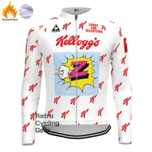 Z Fleece Retro Long Sleeves Jerseys