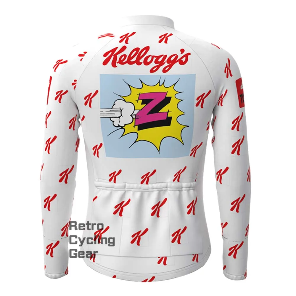 Z Fleece Retro Long Sleeves Jerseys